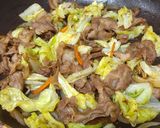ほっぺ流〜具材も味しみ焼きそば〜作り方1写真