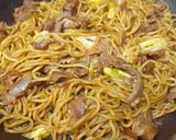 ほっぺ流〜具材も味しみ焼きそば〜作り方2写真