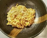ひきわり納豆と生ワカメのお味噌汁作り方2写真
