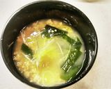 ひきわり納豆と生ワカメのお味噌汁作り方6写真