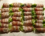 肉巻きキャベツのニンニク味噌炒め作り方2写真