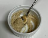 レンジで*風味豊かな酒粕味噌蒸しパン作り方2写真