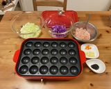 ホットプレートで蒸し肉団子作り方1写真