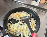醤油風カニカマチャーハン作り方4写真