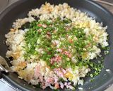 醤油風カニカマチャーハン作り方5写真