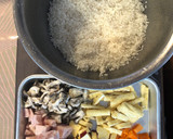 鶏と油揚げとさつま芋の炊き込みご飯作り方1写真