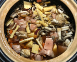 鶏と油揚げとさつま芋の炊き込みご飯作り方3写真