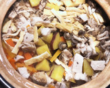 鶏と油揚げとさつま芋の炊き込みご飯作り方4写真
