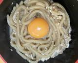 なんちゃってすき焼きうどん作り方4写真