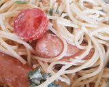 簡単★パセリとミニトマトのパスタ作り方5写真