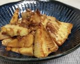 たけのこのバターしょう油炒め作り方3写真