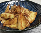 たけのこのバターしょう油炒め作り方3写真
