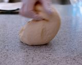 手ごねで作る☆大きな丸パン コブローフ作り方11写真