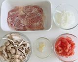 レストランの味「鶏もも肉のオリーブ煮」作り方1写真