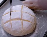 手ごねで作る☆大きな丸パン コブローフ作り方27写真