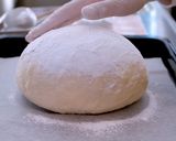 手ごねで作る☆大きな丸パン コブローフ作り方26写真