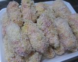 ♫♬豚ﾊﾞﾗ肉のﾁｰｽﾞ巻き揚げ♫♬作り方3写真