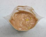 パックde蒸しパン！コーンのロゼ蒸しパン作り方2写真