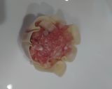 蒸し器いらず！餃子の皮でジャンボ焼売作り方4写真