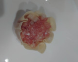 蒸し器いらず！餃子の皮でジャンボ焼売作り方4写真