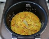 チキンとごぼうの炊き込みカレーピラフ。作り方7写真