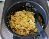 チキンとごぼうの炊き込みカレーピラフ。作り方8写真