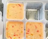 お魚とパプリカのトマトスープ　離乳食冷凍作り方10写真