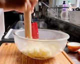 ミンチ&チーズin もちもちポテト作り方1写真