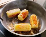 ミンチ&チーズin もちもちポテト作り方4写真
