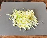 ☆簡単☆豆腐とキャベツのお好み焼き作り方1写真