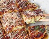 ☆簡単☆豆腐とキャベツのお好み焼き作り方4写真