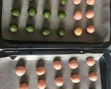 いちごと抹茶のスノーボール 各約17個作り方6写真