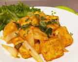 豆腐で節約☆豆腐チリソース☆作り方5写真