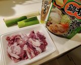 【15分】鳥だしスープ豚ライス(1人前)作り方1写真