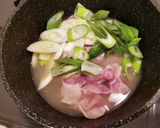 【15分】鳥だしスープ豚ライス(1人前)作り方4写真