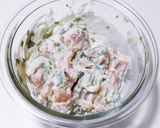 鶏ささ身の香り天(しそ＆さくらえび)作り方2写真