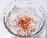 鶏ささ身の香り天(しそ＆さくらえび)作り方4写真