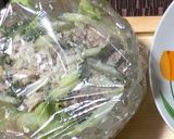 鯖ときゅうり、レタスのサラダ作り方4写真