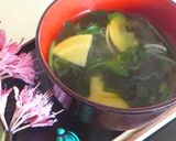 夫の好きな竹の子のお味噌汁作り方9写真