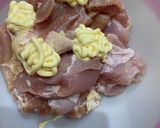 揚げない甘旨辛な鶏唐揚げ作り方2写真
