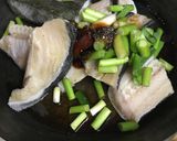 銀ダラと小ネギのオイスターソース炒め作り方1写真