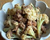 混ぜるだけ＊カリフラワーと鯖缶の和え物作り方4写真
