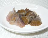 鯣烏賊（するめいか）の肝（ワタ）の姿塩辛作り方10写真