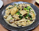 旨味がギュッ✨牡蠣ときのこの炒めもの作り方11写真