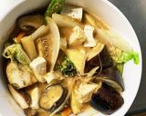 肉無根菜たっぷり簡単ステーキ味豆腐野菜炒作り方20写真