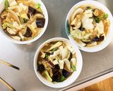 肉無根菜たっぷり簡単ステーキ味豆腐野菜炒作り方21写真