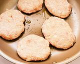 豚ひき肉と豆腐のハンバーグ作り方2写真