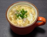 簡単☆お手軽ひき肉の中華風かき玉スープ♩作り方9写真