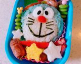 園児キャラ弁♪簡単ドラえもん作り方4写真