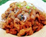 ***ネギ豚丼***作り方6写真